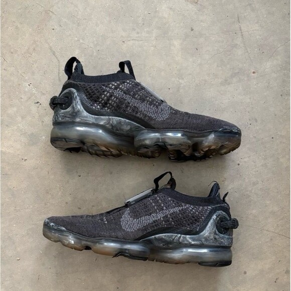 Nike Air VaporMax 2020 Flyknit Sneakers "Black Dark Grey" Size 8 US Men - Picture 1 of 9